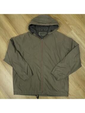 Naturalife Hooded Jacket L‎ Beige Fleece Lined - Outdoor, Midweight, Monochrome